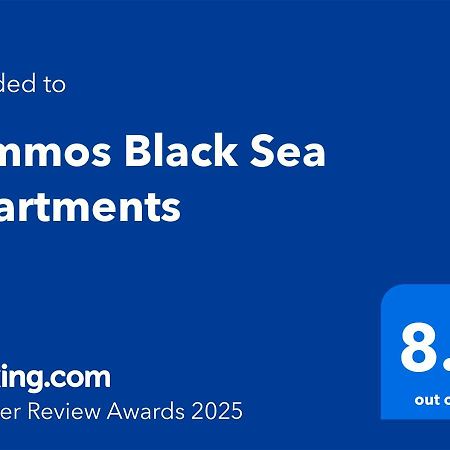Sammos Black Sea Apartments Navodari Exterior photo